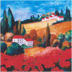 Tuscan Poppies